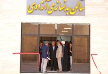 گزارش تصویری بازدید دکتر حبیبا و افتتاح پروژه های دانشگاه 
